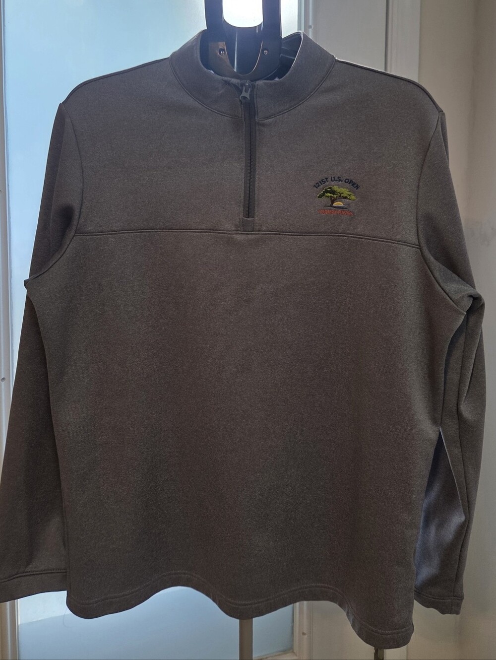 Men's 121st U.S. Open Torrey Pines 1/4 Zip Golf Pullover – Size L